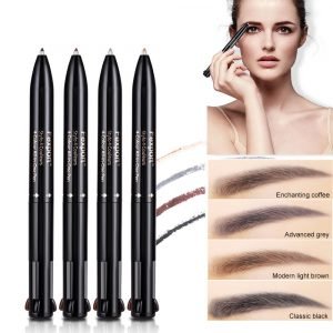 4-in-1 multi-function waterproof eyebrow pencil eyeliner
