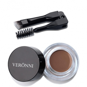 VERONNI Eyebrow Mascara with Eyebrow Brush Quick-drying Waterproof and Anti-Sweat Eyebrow Mascara