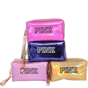 Fashion Waterproof Laser Cosmetic Bag Women Handbag Portable Travel Makeup Bag Pouch Organizer Toiletry Kit Bag Make Up Bag 2020