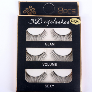 3D false eyelashes Natural thick eyelashes