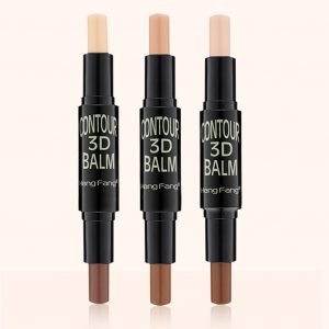 Double head repairing rod Single high light stick Stereo fixed makeup brightening shadow concealer